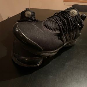 Nike air presto running shoes all black sz 10.5